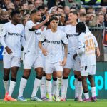 Patrik Schick gives Leverkusen the lead vs FC St Pauli during their Bundesliga clash