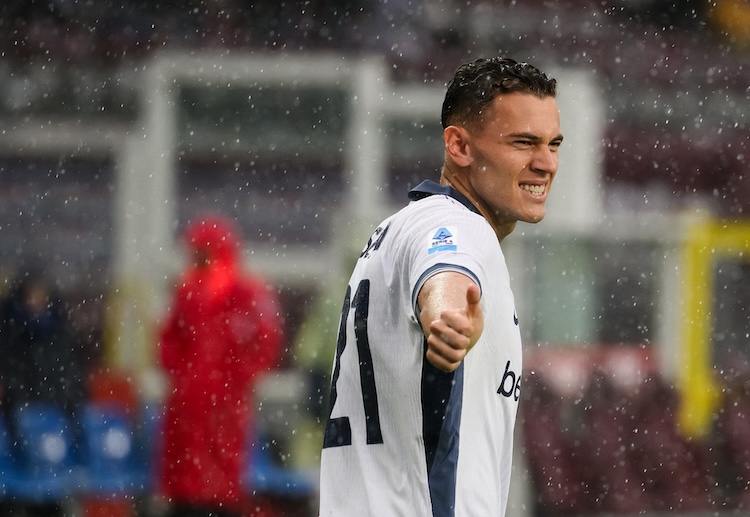 意甲联赛 塔雷米突入禁区造点，阿斯拉尼稳稳罚进，国米扩大领先优势