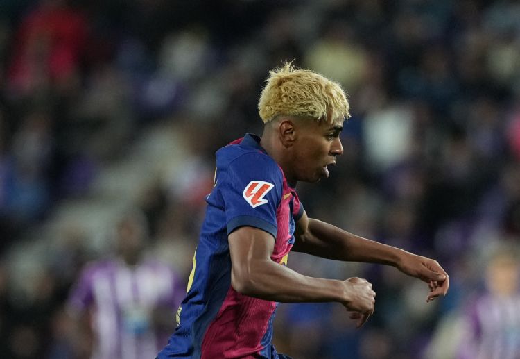 Lamine Yamal scored on Barcelona's last Champions League match vs Inter Milan