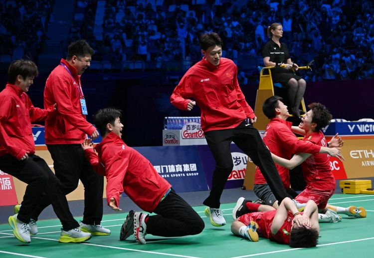 苏迪曼杯羽毛球混合团体赛 实现4连冠