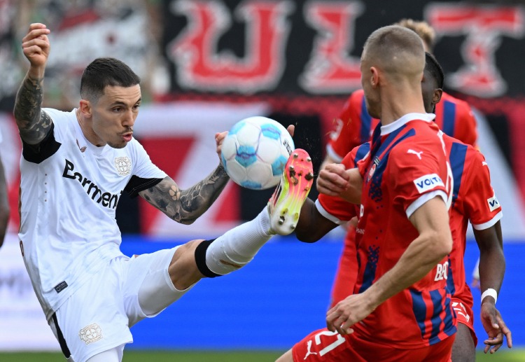 Alejandro Grimaldo’s form in the 2024–25 season has seen him hailed as the Bundesliga’s premier full-back