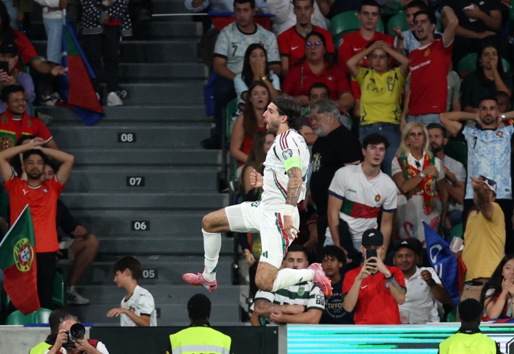 Skor akhir kualifikasi Piala Dunia 2026: Portugal 2-2 Hungaria