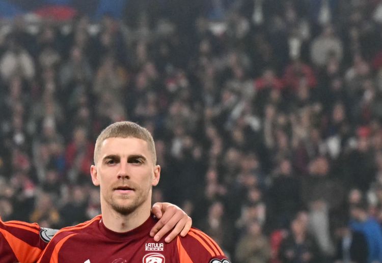 Vladislavs Gutkovskis prepares ahead of Latvia's World Cup 2026 qualifiers against England