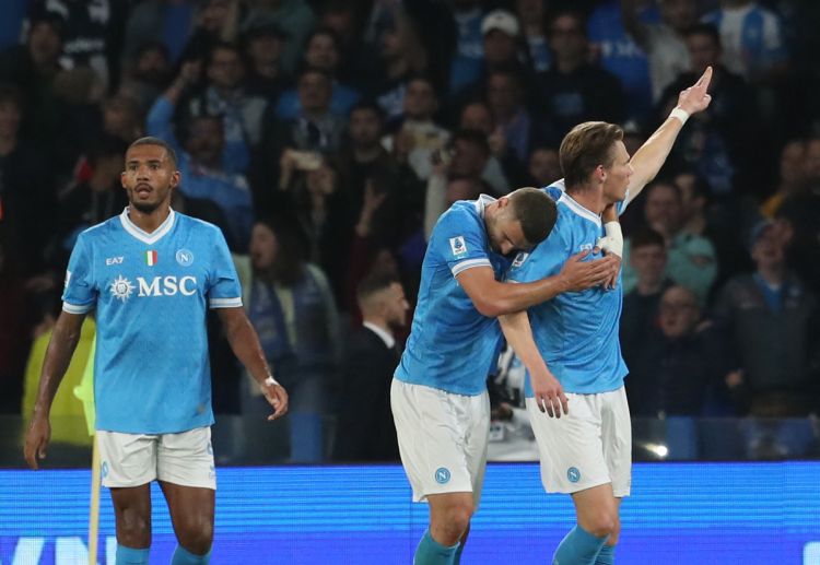 Scott McTominay made it to the scoresheet of Napoli's 3-1 Serie A win against Inter Milan