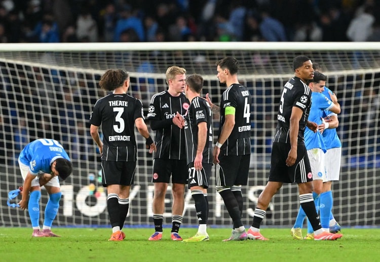 Champions League: Frankfurt vẫn sẽ đứng thứ 20 sau 4 lượt trận